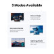 Кабель мультимедийный DisplayPort M to DisplayPort M 1.0m v2.1 16K DP118 black Ugreen (15383)