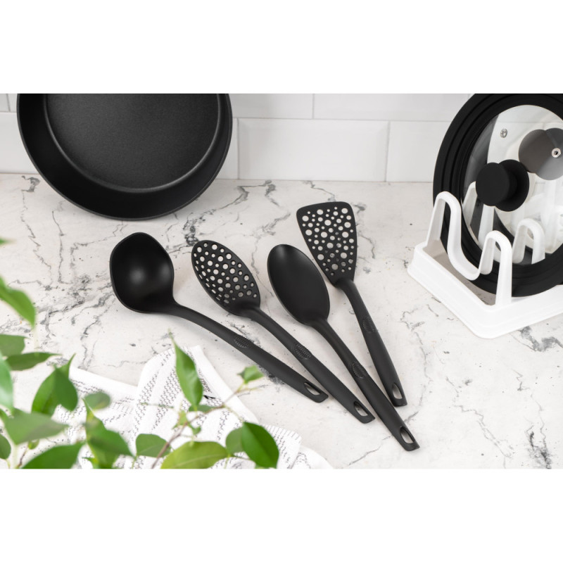 ARDESTO Kitchen utensils set Gemini Gourmet, 4pcs, plastic, black (AR3804GG)