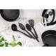 ARDESTO Kitchen utensils set Gemini Gourmet, 4pcs, plastic, black (AR3804GG)