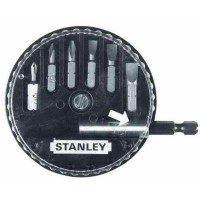 Stanley Bit set, with magnetic holder, 1/4 , 7 pcs. (1-68-738)