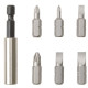 Stanley Bit set, with magnetic holder, 1/4 , 7 pcs. (1-68-738)