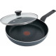 Tefal Frying pan with lid Generous Cook, 24cm, aluminum, bakelite, glass, black (C2770453_SET)