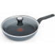 Tefal Frying pan with lid Generous Cook, 24cm, aluminum, bakelite, glass, black (C2770453_SET)
