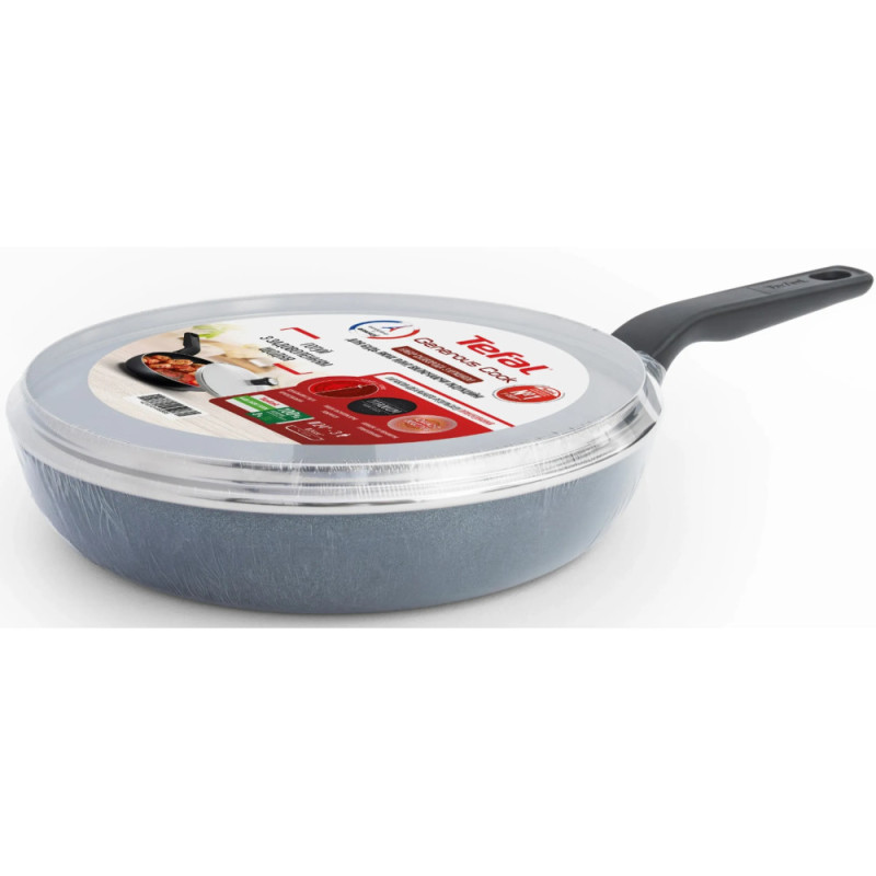 Tefal Frying pan with lid Generous Cook, 24cm, aluminum, bakelite, glass, black (C2770453_SET)