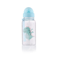 ARDESTO Бутылка для воды детская Dino, 500мл, пластик, зеленый (AR2252PE)