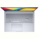 Ноутбук Asus Vivobook 16X OLED M3604YA-L2285 (90NB11A2-M00CM0); 16" 4K (3840x2400) OLED глянцевый , AMD Ryzen 5 7430U (2.3 - 4.3 ГГц) , RAM 16 ГБ , SSD 512 ГБ , AMD Radeon Graphics , без ОП , Wi-Fi , Bluetooth , веб-камера , Без ОС , 1.76 кг , серебристый , подсветка клавиатуры