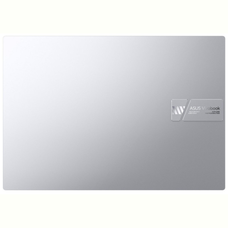 Ноутбук Asus Vivobook 16X OLED M3604YA-L2285 (90NB11A2-M00CM0); 16" 4K (3840x2400) OLED глянцевый , AMD Ryzen 5 7430U (2.3 - 4.3 ГГц) , RAM 16 ГБ , SSD 512 ГБ , AMD Radeon Graphics , без ОП , Wi-Fi , Bluetooth , веб-камера , Без ОС , 1.76 кг , серебристый , подсветка клавиатуры