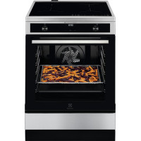 Electrolux Плита електрична індукційна, 73л, 60x60см, дисплей, конвекція, пара, нерж (LKI66021AX)