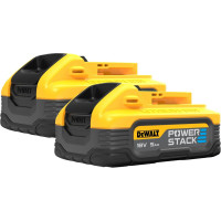 DeWALT Акумулятор DeWalt 18В XR Li-lon PowerStack 2х5А·год 1.4кг (DCBP518H2)