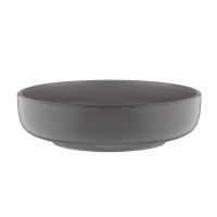 ARDESTO Soup plate Lazio, 730мл, 18.5cm, ceramic, dark gray (AR1618DG)
