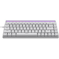 Клавиатура Ajazz NK68 Red Switch USB UA White (NK68-R-W)