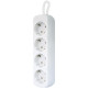 Сетевой удлинитель Defender E450 5.0 m 4 роз white (99227)