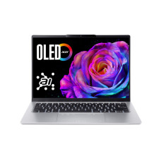 Acer Notebook Swift Go 14 SFG14-74 14  WUXGA OLED, Intel U5-225H, 16GB, F512GB, UMA, Win11, silver (NX.JCWEU.002)