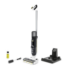 Karcher Пилосос безпровідний FCV 3, 160Вт, конт пил -0.45л, вода -0.8л, автон. робота до 30хв, вага-3.7кг, 3в1, білий (1.056-122.0)