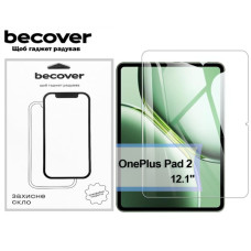 Стекло защитное BeCover OnePlus Pad 2 12.1" (713553)