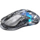 GravaStar Миша Mercury M2, BT/WL/USB-A, RGB, чорно-прозорий (GRAVASTARM2_XTAL_BLK)