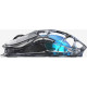 GravaStar Миша Mercury M2, BT/WL/USB-A, RGB, чорно-прозорий (GRAVASTARM2_XTAL_BLK)