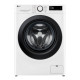LG WM front load, 8kg, 1200, A, 48cm, display, steam, invertor, white (F2Y5PS6W)
