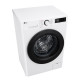 LG WM front load, 8kg, 1200, A, 48cm, display, steam, invertor, white (F2Y5PS6W)