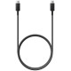 Samsung Кабель USB-C > USB-C заряджання/синхронізації Samsung 1м, Type-C, 5A, 100Вт, чорний (EP-DN975BBRGRU)