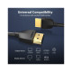 Кабель мультимедийный HDMI M to HDMI M 1.0m 4K60Hz black Vention (AAIBF)