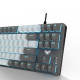 Клавиатура Aula F3287 Keycap KRGD Blue USB UA Grey/White (6948391240954)