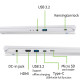 Acer Ноутбук Nitro V 14 ANV14-62 14.5" WQXGA IPS, AMD R5-340, 16GB, F1TB, NVD5060-8, Lin, білий (NH.QW4EU.006)