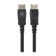 Кабель мультимедийный DisplayPort M to DisplayPort M 1.0m V1.2 4K HP (DHC-DP01-1M)