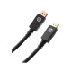 Кабель мультимедийный DisplayPort M to DisplayPort M 1.0m V1.2 4K HP (DHC-DP01-1M)