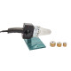 ZENIT ZPT-850 Plastic Pipe Soldering Iron, 850W, 50-300°C, 20, 25, and 32mm Nozzles, 1.4 kg, Carrying Case (843867)
