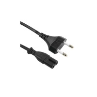 Кабель питания C7 1.5m 0.5mm2 Merlion (PC-184/2 CEE7/16-C7-CCA15)