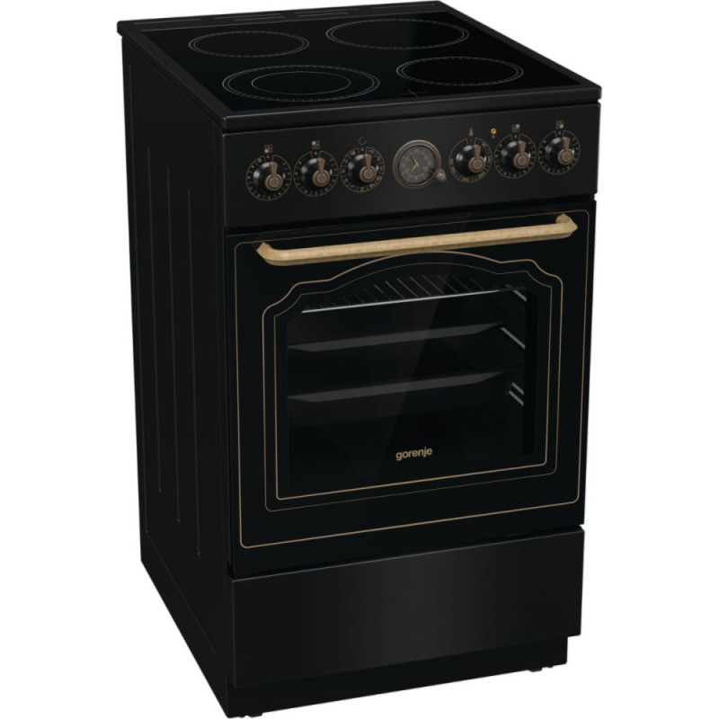 Gorenje Плита электрическая стеклокерамическая, 70л, ExtraSteam, 50x60см, черный (GECS5B70CLB)
