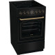 Gorenje Плита электрическая стеклокерамическая, 70л, ExtraSteam, 50x60см, черный (GECS5B70CLB)