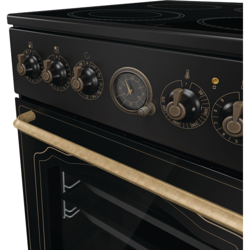 Gorenje Плита электрическая стеклокерамическая, 70л, ExtraSteam, 50x60см, черный (GECS5B70CLB)