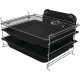 Gorenje Плита электрическая стеклокерамическая, 70л, ExtraSteam, 50x60см, черный (GECS5B70CLB)