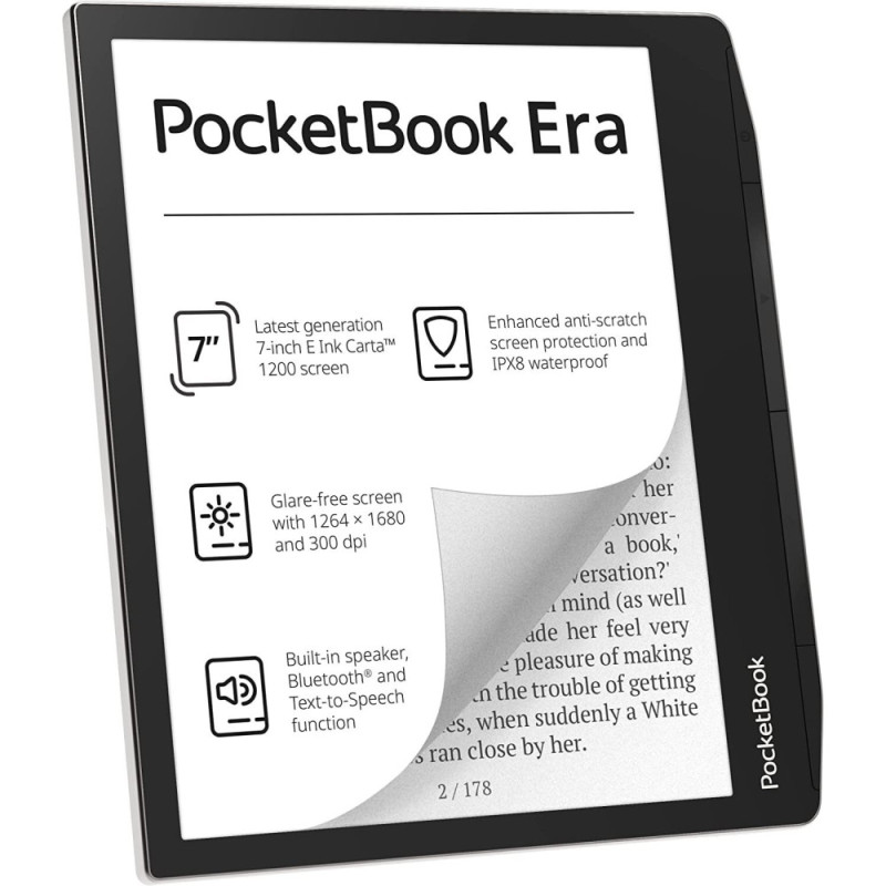 PocketBook Электронная книга 700, Stardust Silver (PB700-U-16-WW)