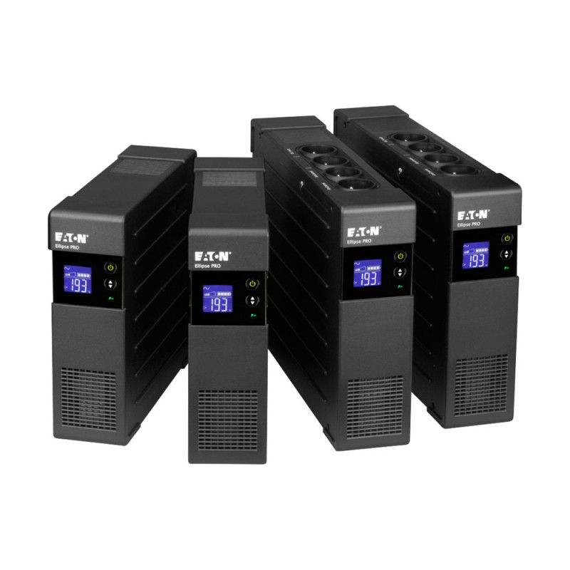 Eaton ИБП Ellipse PRO, 1200VA/750W, LCD, USB, 8xSchuko (ELP1200DIN)