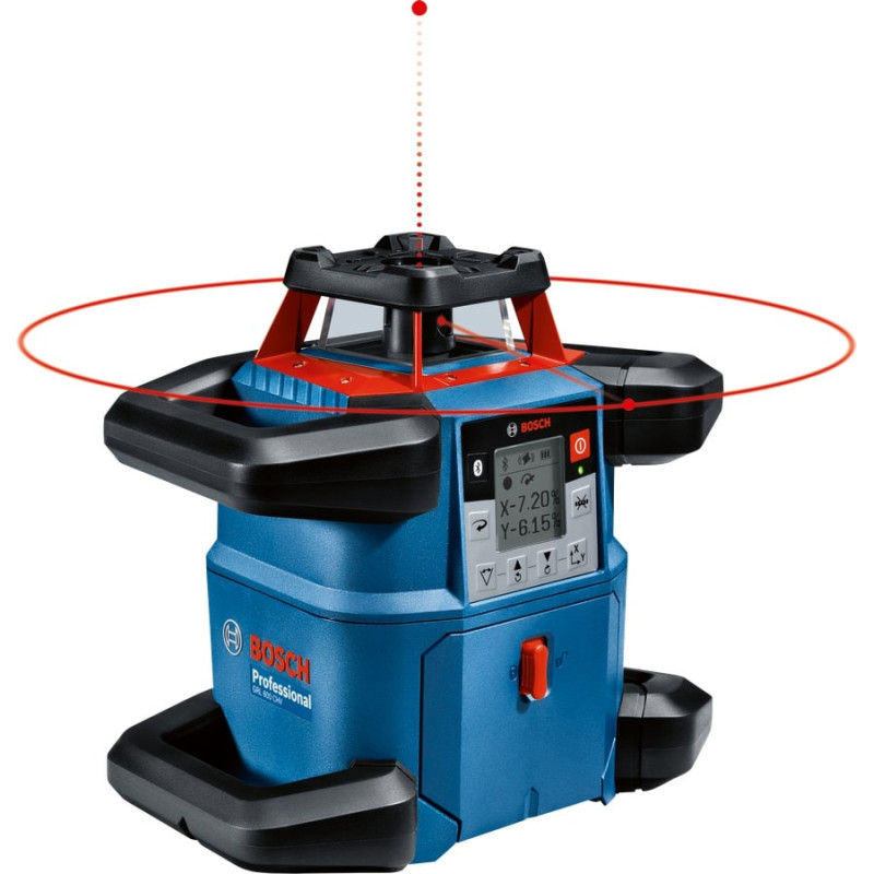 Bosch Нівелір лазерний Professional GRL 600 CHV, 600 м, ± 0,05 мм/м, за горизонталлю, ± 0,1 мм/м, за вертикаллю, 4.3 кг (0.601.061.F00)