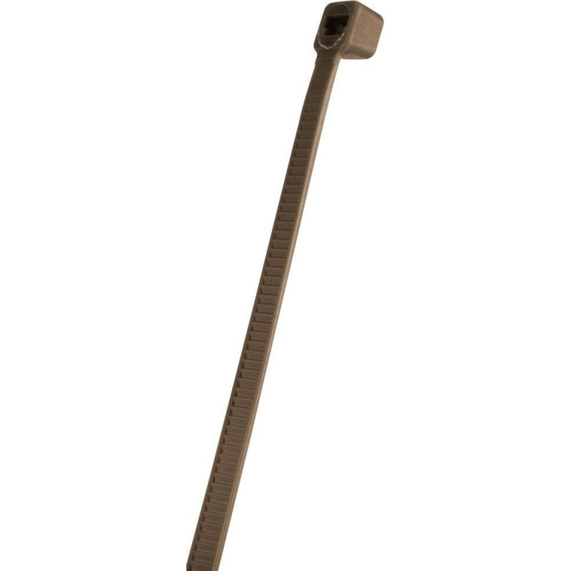 Neo Tools Хомут-стяжка, 50шт, пластик, 4.8х300мм, коричневий (15-972)