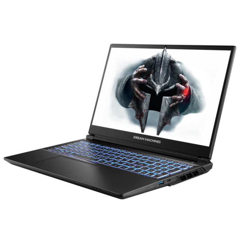 Dream Machines Ноутбук RG5070-15 15.6FHD IPS, Intel i9-14900HX, 32GB, F1TB, NVD5070-8, DOS, чорний (RG5070-15UA21)