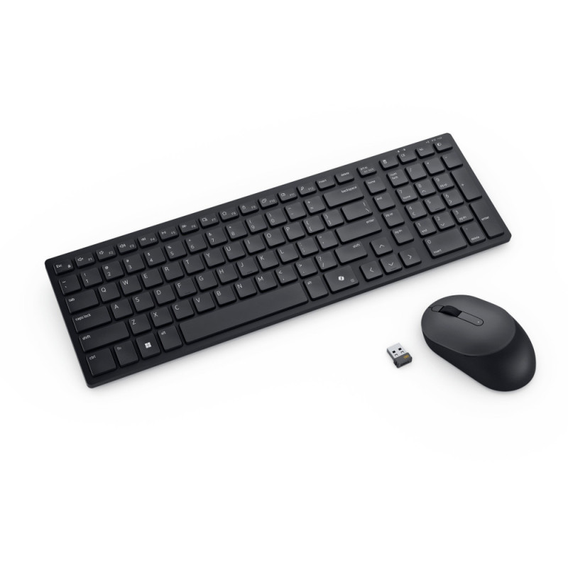 Dell Keyboard Pro Compact Silent Keyboard and Mouse - KM555 - Ukrainian (580-BBWJ)