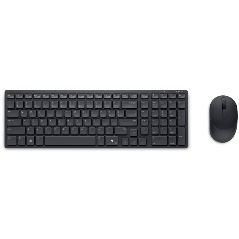 Dell Keyboard Pro Compact Silent Keyboard and Mouse - KM555 - Ukrainian (580-BBWJ)