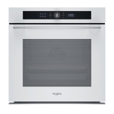 Whirlpool Духовой шкаф электрический, 73л, A+, дисплей, конвекция, пиролиз, телескопические направляющие, белый (WOI5S8PM2SWA)