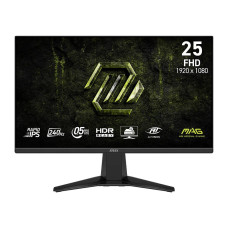 MSI Монітор MSI 24.5  MAG 255F-X24 2xHDMI, DP, Audio, IPS, 240Hz, 0.5ms, sRGB 117%, AdaptiveSync (9S6-3BC91M-002)