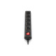 Мережевий фільтр живлення REAL-EL RS-PROTECT M 10m, black (EL122300037)