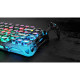 GravaStar Клавиатура механическая Mercury V75 Pro 80keys, Magnetic Jade Gaming, 8K, USB-A, RGB, Neon Graffiti (GS_V75_PRO_CG_BLK)