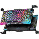 GravaStar Клавиатура механическая Mercury V75 Pro 80keys, Magnetic Jade Gaming, 8K, USB-A, RGB, Neon Graffiti (GS_V75_PRO_CG_BLK)