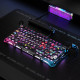 GravaStar Клавиатура механическая Mercury V75 Pro 80keys, Magnetic Jade Gaming, 8K, USB-A, RGB, Neon Graffiti (GS_V75_PRO_CG_BLK)