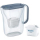Brita Фільтр-глечик Brita Style Essential MXPro 2.4л (1.4л очищеної води) + 3 картриджа сіро-блакитний (1058103)