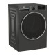 Beko Front-loading washing machine, 8 kg, 1400, A, 55 cm, display, steam, inverter, graphite (B3WFU48415MGB2)